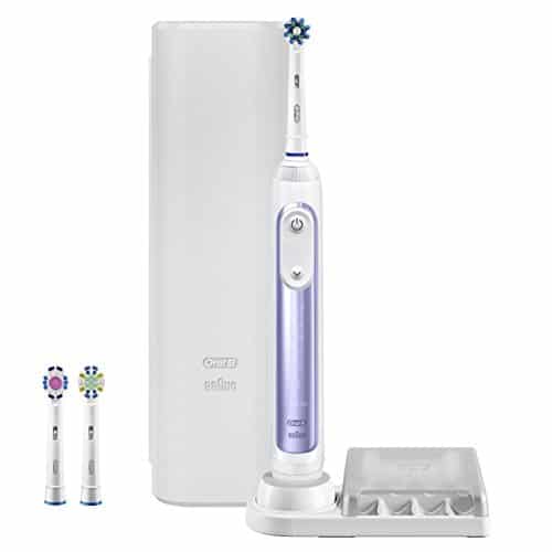 Oral-B Pro 7500 Power Rechargeable Electric Toothbrush Powered By Braun, Orchid